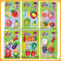 Child cooking play set toys ,fruit toys , household play set toys
